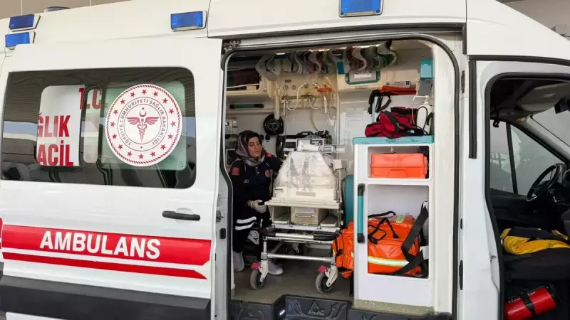Ağrı'da Dünyaya Gözlerini Açan Zeynep Bebek, Uçak Ambulansla Gaziantep'e Uçtu!