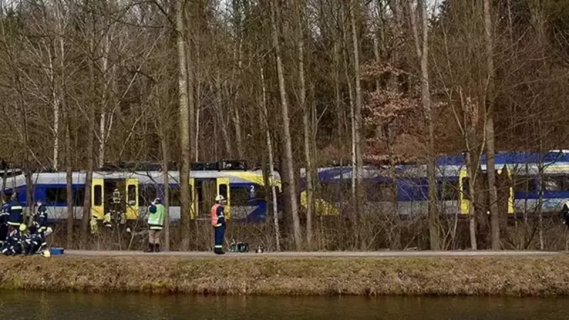 Almanya'da Korkunç Tren Kazası: Çok Sayıda Ölü ve Yaralı!