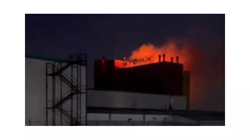 Ankara OSB'de Büyük Yangın: Alevler Fabrikayı Sardı!