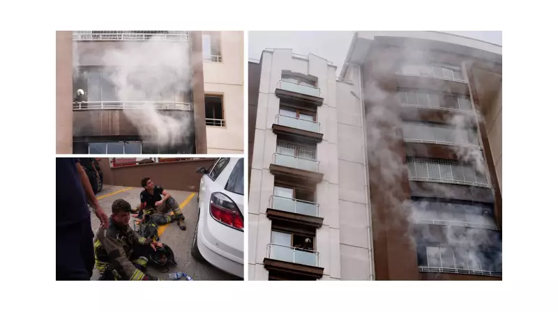Ankara'da 14 Katlı Binada Çıkan Yangın: İtfaiye Ekipleri Seferber Oldu!