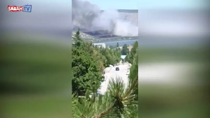 Ankara'da Eymir Gölü Çevresinde Çıkan Yangın Korku Yarattı! İşte Son Durum
