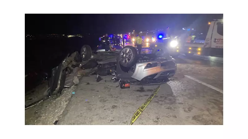 Ankara'da Korkunç Kaza: İki Araç Kafa Kafaya Çarpıştı! Ölü ve Yaralılar Var