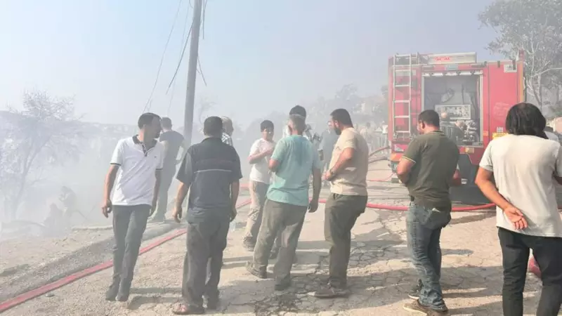 Ankara'nın Memak İlçesinde Çıkan Yangında 8 Gecekondu Küle Döndü: İşte Detaylar