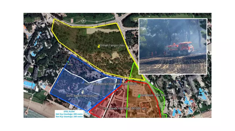 Antalya Belek'teki Yangın Üssü İddialarına Bakanlıktan Net Yanıt: 'Kroki Gerçeği Yansıtmıyor'