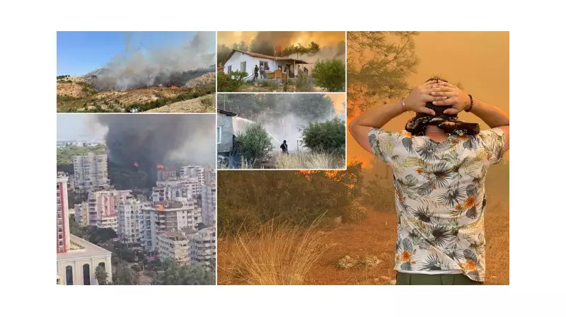 Antalya'da Alevlerle Dans: 3 İlçede Birden Orman Yangını! Evler Boşaltılıyor