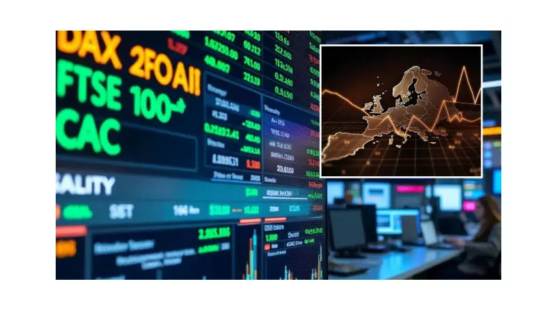 Avrupa Borsalarında Kırmızı Alarm! Piyasalar Neden Dibe Vuruyor?