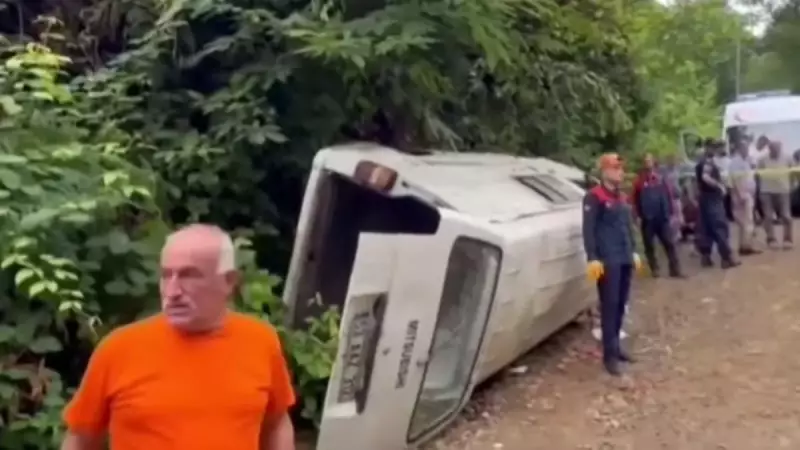 Çay Toplamaya Giden Ailenin Başına Gelenler: 2 Can Kaybı, 3 Yaralı