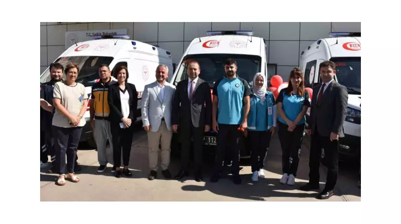 Aydın'ın Sağlık Gücüne 3 Yeni Ambulans Katıldı: Hizmetler Artıyor!