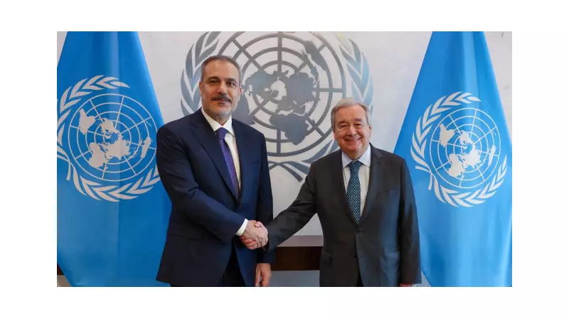 Bakan Fidan ile BM Genel Sekreteri Guterres'ten Kritik Görüşme: Detaylar Belli Oldu!