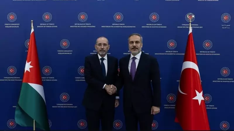 Bakan Fidan ile Ürdünlü Mevkidaşı Görüştü: Suriye'de Ateşkes Görüşmeleri Masada