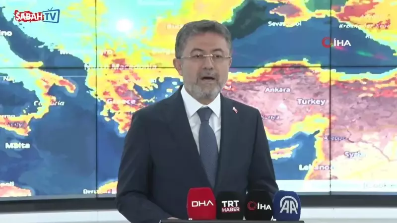 Bakan Yumaklı'dan Kritik Açıklama: 24 Saatte 55 Yangın Kontrol Altında!