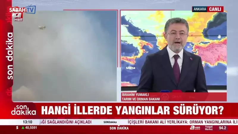 Bakan Yumaklı'dan Orman Yangınlarıyla İlgili Çarpıcı Açıklamalar: 'Mücadelemiz Sürecek'