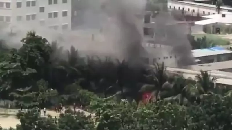 Bangladeş'te Askeri Uçak Okul Kampusüne Düştü: 16 Can Kaybı