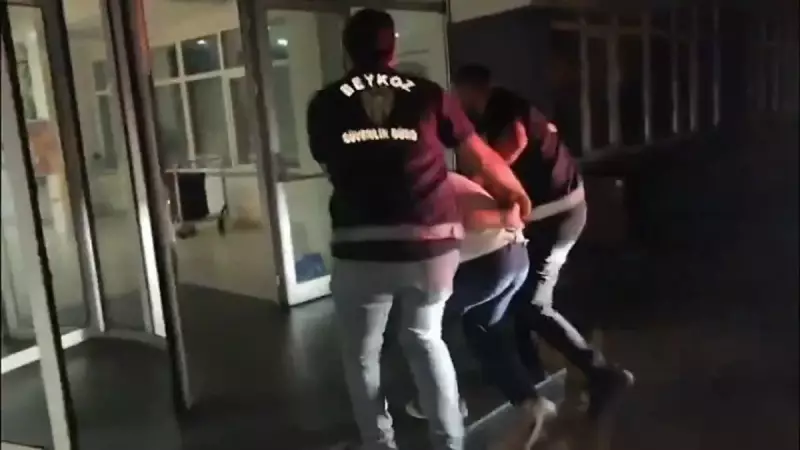 Beykoz'da Orman Yangını Çıkaran Şüpheli İşaret Fişeğiyle Yakalandı!