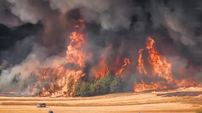 Bilecik'te Tarihin En Büyük Yangını: Alevlerin Gölgesinde Kalan Şehir!