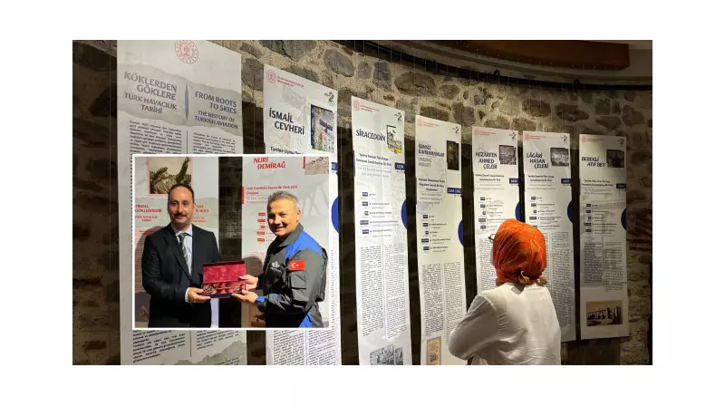 Bin Yıllık Ruh Galata Kulesi'nde Yeniden Hayat Buldu: 'Hezârfen'den Beri Aynı Ruhla' Sergisi Büyüledi!