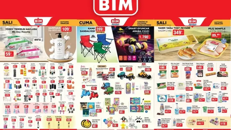 BİM'de Bu Cuma Fırsatları Kaçırmayın! 26 Temmuz Aktüel Ürünler Listesi ve İndirimler