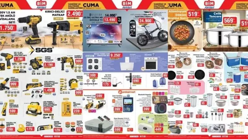 BİM'de Bu Hafta Kaçırılmayacak Fırsatlar! İşte Yeni İndirimli Ürünler