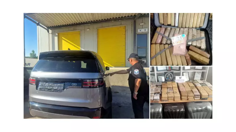 Bulgaristan Sınırında Dev Operasyon: Türkiye'ye Giriş Yapmak Üzere 205 Kilo Kokain Ele Geçirildi!