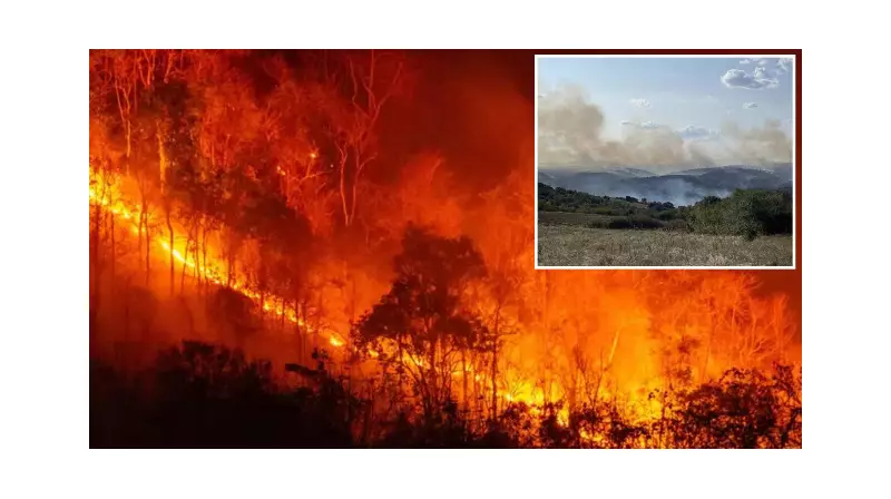 Bulgaristan'daki Dev Yangının Dumanları Edirne'yi Sardı: 50 Kilometre Mesafe Aşıldı!