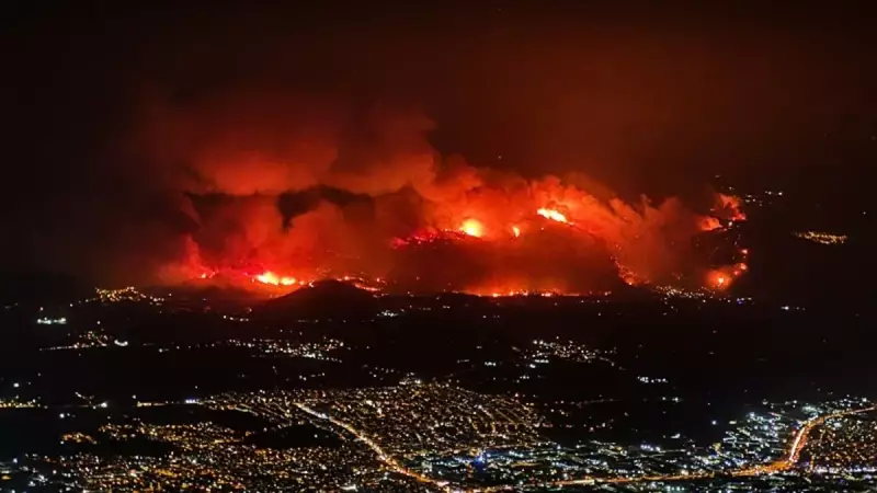 Bursa'da Alevlerle Mücadele Sürüyor: 1765 Kişi Tahliye Edildi!