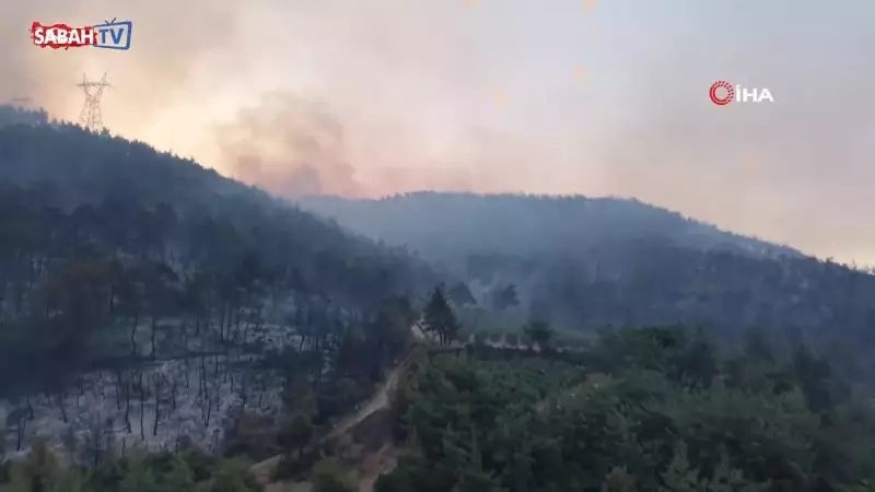 Bursa'da Gece Yarısı Çıkan Yangının Yürek Burkan Detayları Sabaha Karşı Ortaya Çıktı!