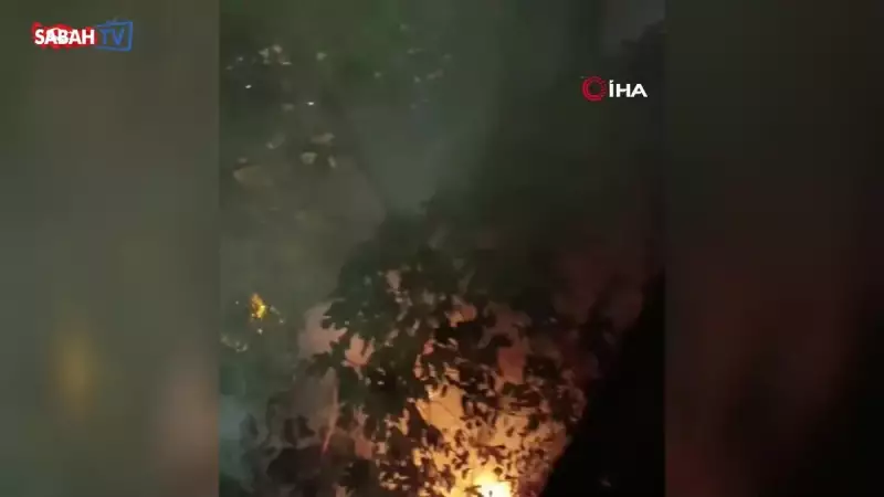 Bursa'da Havai Fişek Gösterisi Korkunç Bir Yangına Dönüştü! İşte Çarpıcı Detaylar