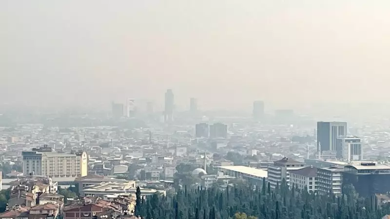 Bursa'da Korkutan Manzara: Duman ve Küller Şehri Kuşattı!