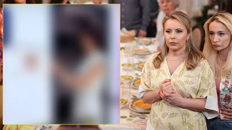 Demet Akbağ'dan 'Aile Saadeti' Setine Sürpriz Ziyaret: Paylaşımı Sosyal Medyayı Salladı!