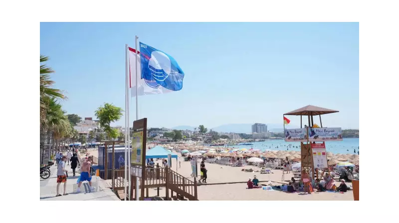 Didim Plajları Mavi Bayrak Ödülünü Kaparken Turistlerin Gözdesi Oldu!