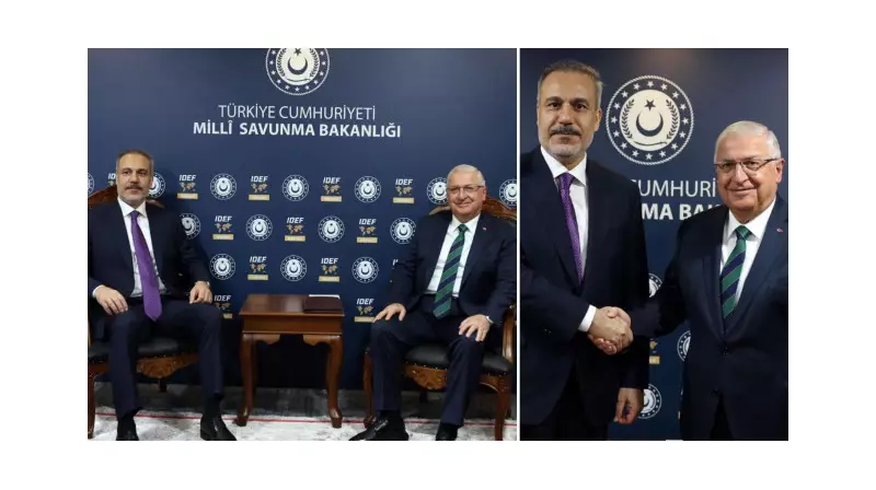 Dışişleri Bakanı Fidan ile Milli Savunma Bakanı Güler Kritik Görüşmede Bir Araya Geldi!