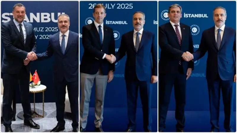 Dışişleri Bakanı Hakan Fidan'dan Kritik Diplomatik Hamle: Mevkidaşlarıyla Görüşmeler Tam Gaz!