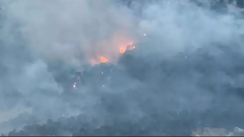 Diyarbakır'ın Lice İlçesinde 10 Saat Süren Yangın Nihayet Kontrol Altına Alındı!