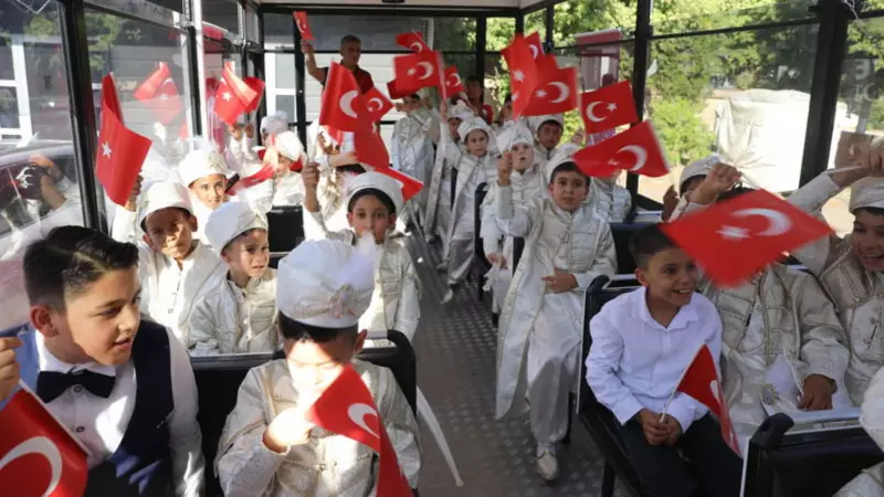 Edirne'de Renkli ve Neşeli Bir Sünnet Şöleni: Çocukların Mutluluğu Gözlerinden Okundu