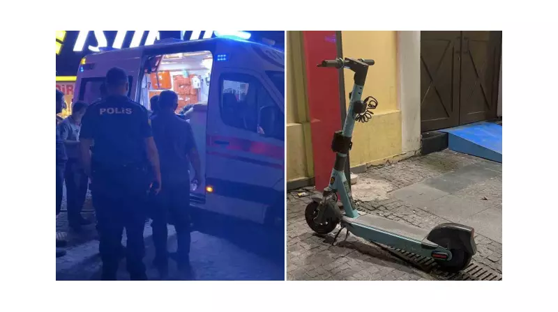Elektrikli Scooter Kaza Geçirdi: 2 Çocuk Yaralandı!