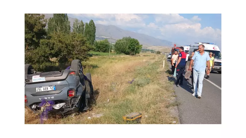 Erzincan'da Korkunç Trafik Kazası: Araç Devrildi, Ölü ve Yaralılar Var!