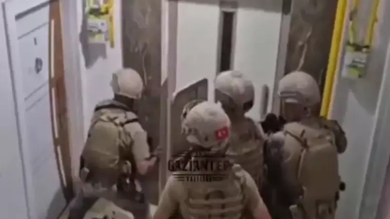 Gaziantep'te Şafak Operasyonu: 24 Adrese Baskın, 15 Şüpheli Gözaltında!