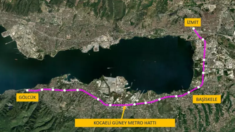 Gölcük-İzmit Metro Hattı İhalesi Tamamlandı: Ulaşımda Dev Adım!
