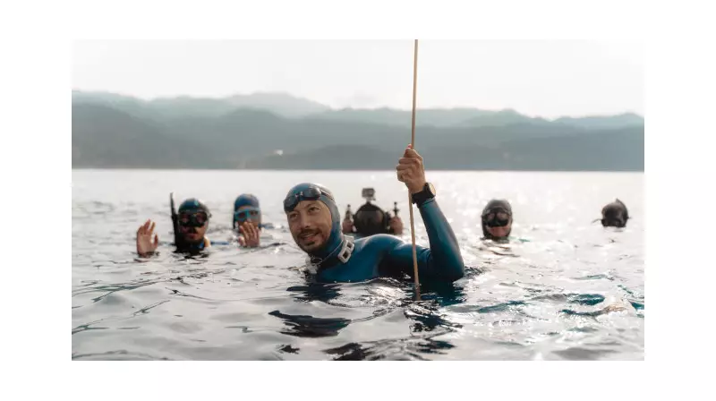 Görkem Gedik, Serbest Dalış Türkiye Şampiyonası'nda Adeta Suyun Perisi Gibi Süzülerek Rekor Kırdı!