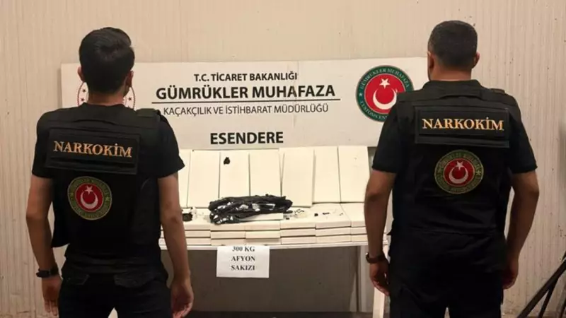 Hakkari'de Dev Operasyon: 300 Kilo Afyon Sakızı Ele Geçirildi!