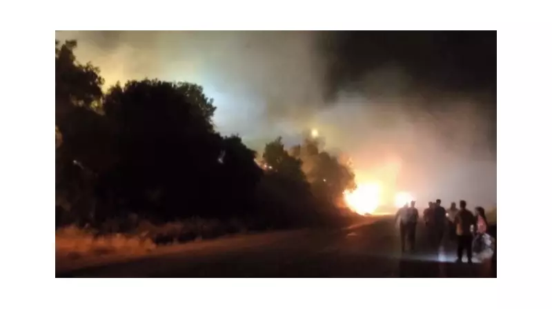 Hakkari'de Çıkan Orman Yangını: Rüzgarın Alevleriyle Dansı!