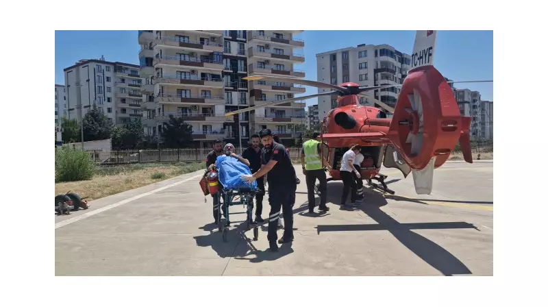 Hasta İçin Ambulans Helikopter Havalandı: Felç Geçiren Hastaya Zamanla Yarış!