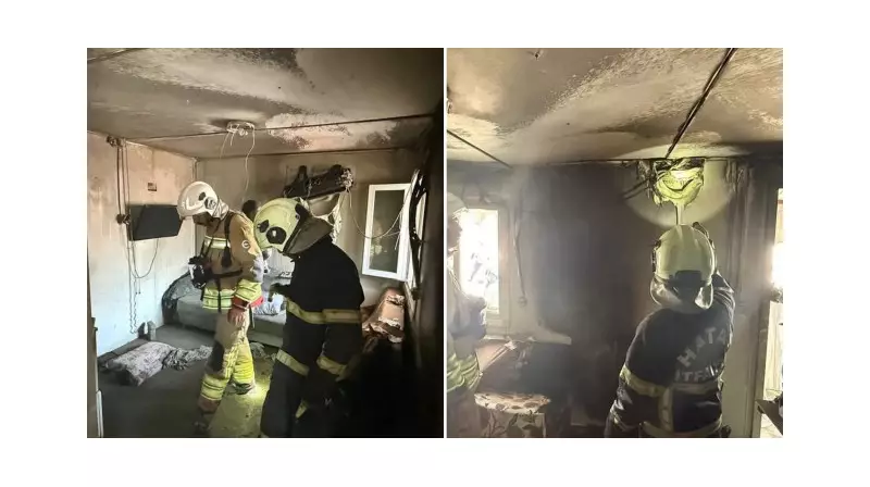 Hatay'da Depremzedelerin Konteynerinde Çıkan Yangın: İşte Yaşananlar