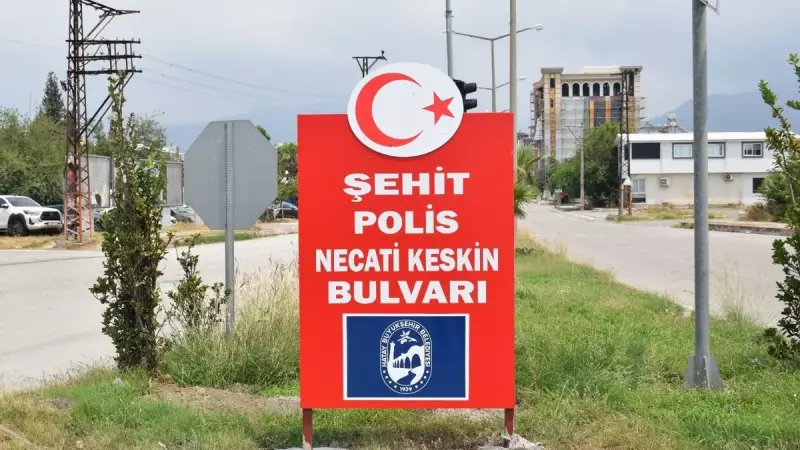 Hatay'da Şehitlerin İsimleri Sokaklarda Yaşatılıyor: Anlamlı Proje Göz Dolduruyor
