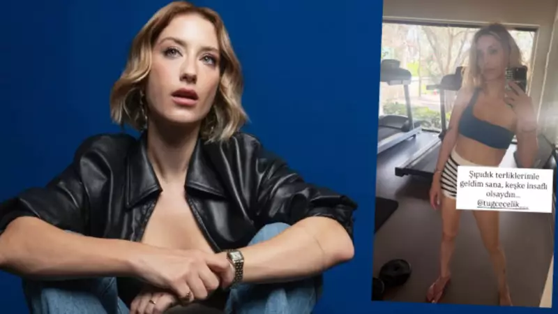 Hazal Kaya'dan Spor Salonu Paylaşımı: Formda Görüntüsüyle Hayranlarını Büyüledi!