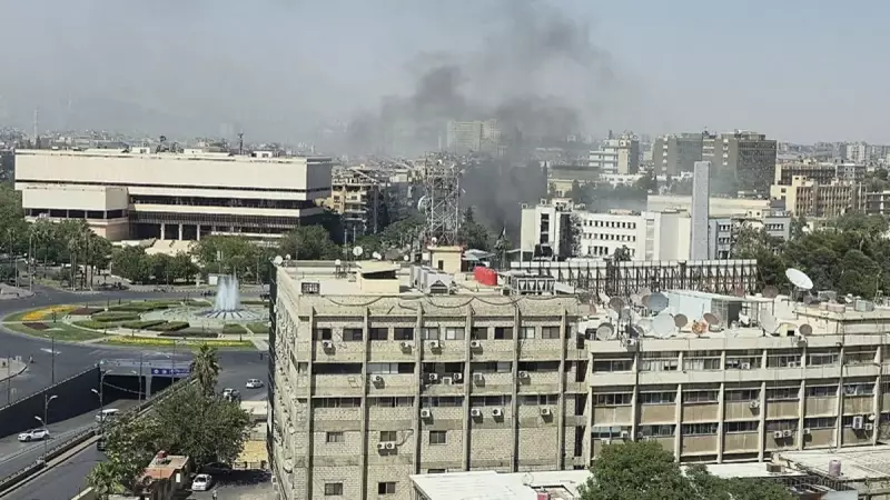 İsrail'in Şam'daki Kritik Hedefleri Vurması: Suriye'den Sert Tepki!