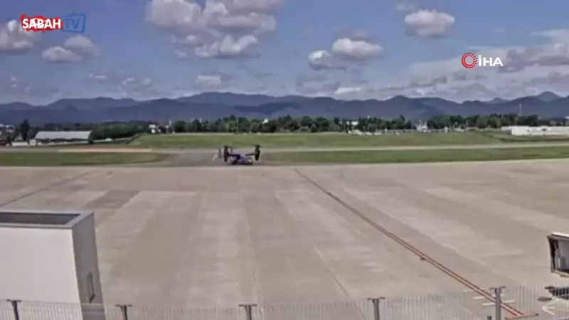 Japonya'da ABD'ye Ait Osprey Uçağı Acil İniş Yaptı: İşte Detaylar!