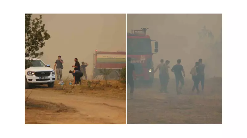 Karabük'te Devasa Yangın: 1.306 Kişi Tahliye Edildi, 30 Kilometreye Yayılan Alevlerle Mücadele Sürüyor