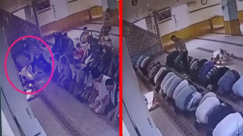 Kayseri'de Cami Önünde Kan Donduran Kavga: Bıçaklar Çekildi, Anlar Kamerada!