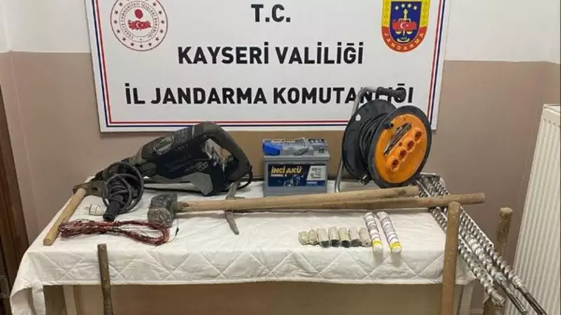 Kayseri'de Tarihi Eser Kaçakçılarına Operasyon: 3 Gözaltı!